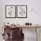 Stupell Industries Blue Botanical Herbs 2pc Floating Frame Set Design by Susan Jill